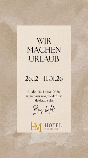 Wir machen Urlaub 2025